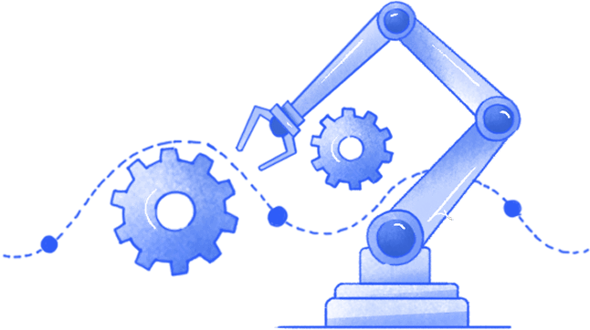 Image of Zoho Writer's advanced document workflow builder for setting up dynamic and complex document generation and distribution workflows